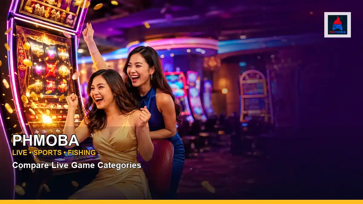 PHMOBA radiant jackpot slot games highlighting mobile-friendly casino play