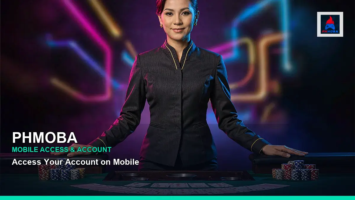 PHMOBA high-energy live casino table games in a macro detail layout for Philippine players